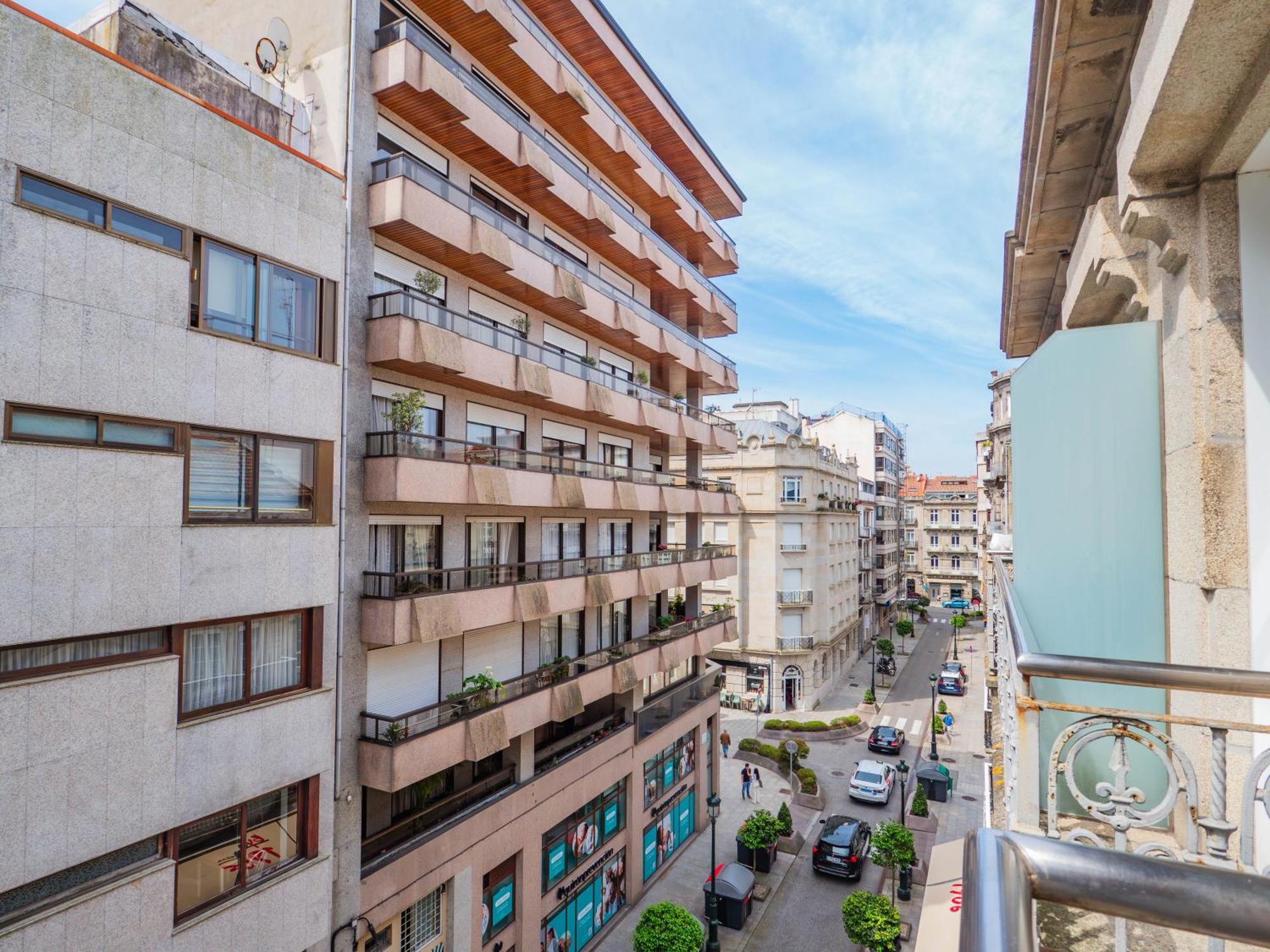 Luxury Centro De Vigo Balcony Apartment Exterior foto
