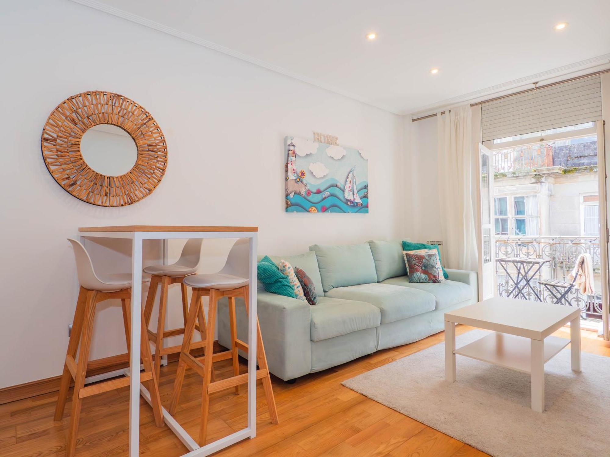 Luxury Centro De Vigo Balcony Apartment Exterior foto