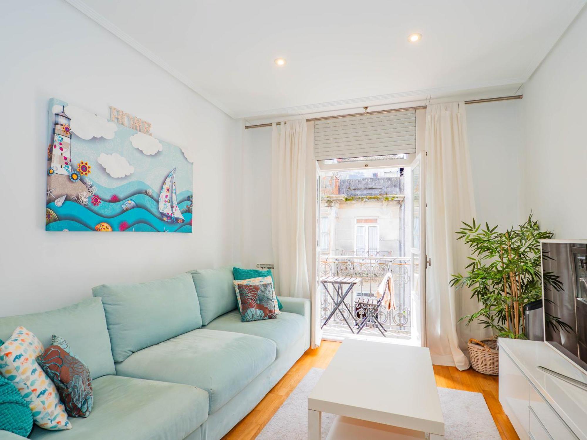 Luxury Centro De Vigo Balcony Apartment Exterior foto